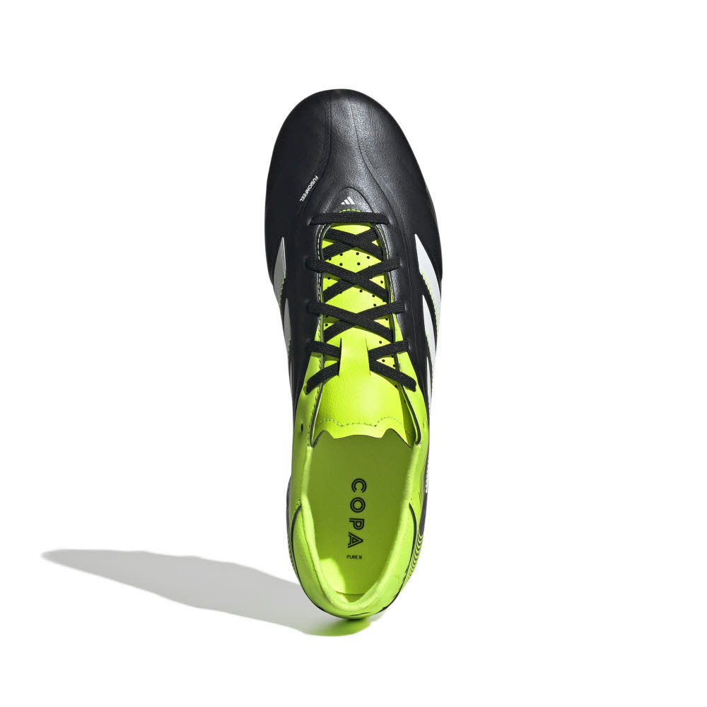 adidas COPA PURE III LEAGUE FG/MG Unisex Fußballschuhe Stollenschuhe cblack/ftwwht/luclem