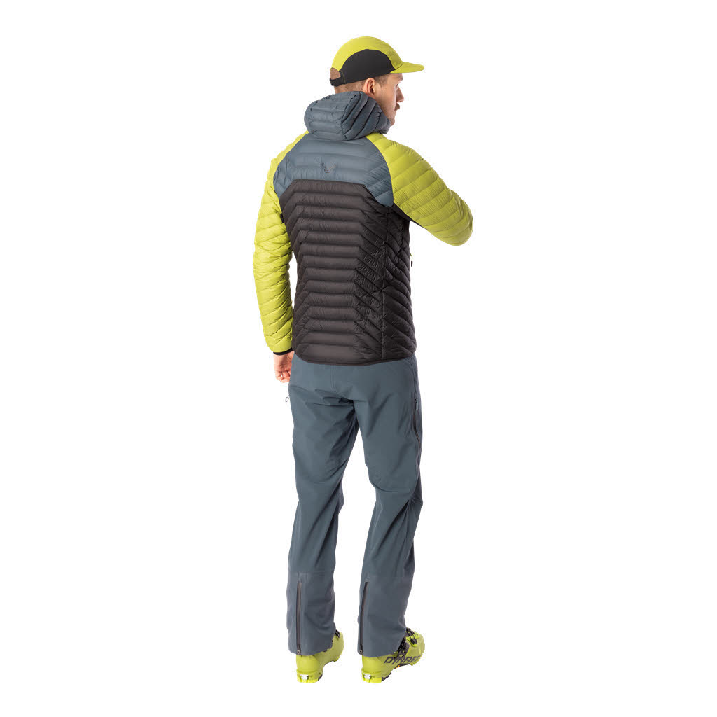 Dynafit RADICAL RDS DWN HOOD JKT Herren Daunenjacke Wanderjacke gelb