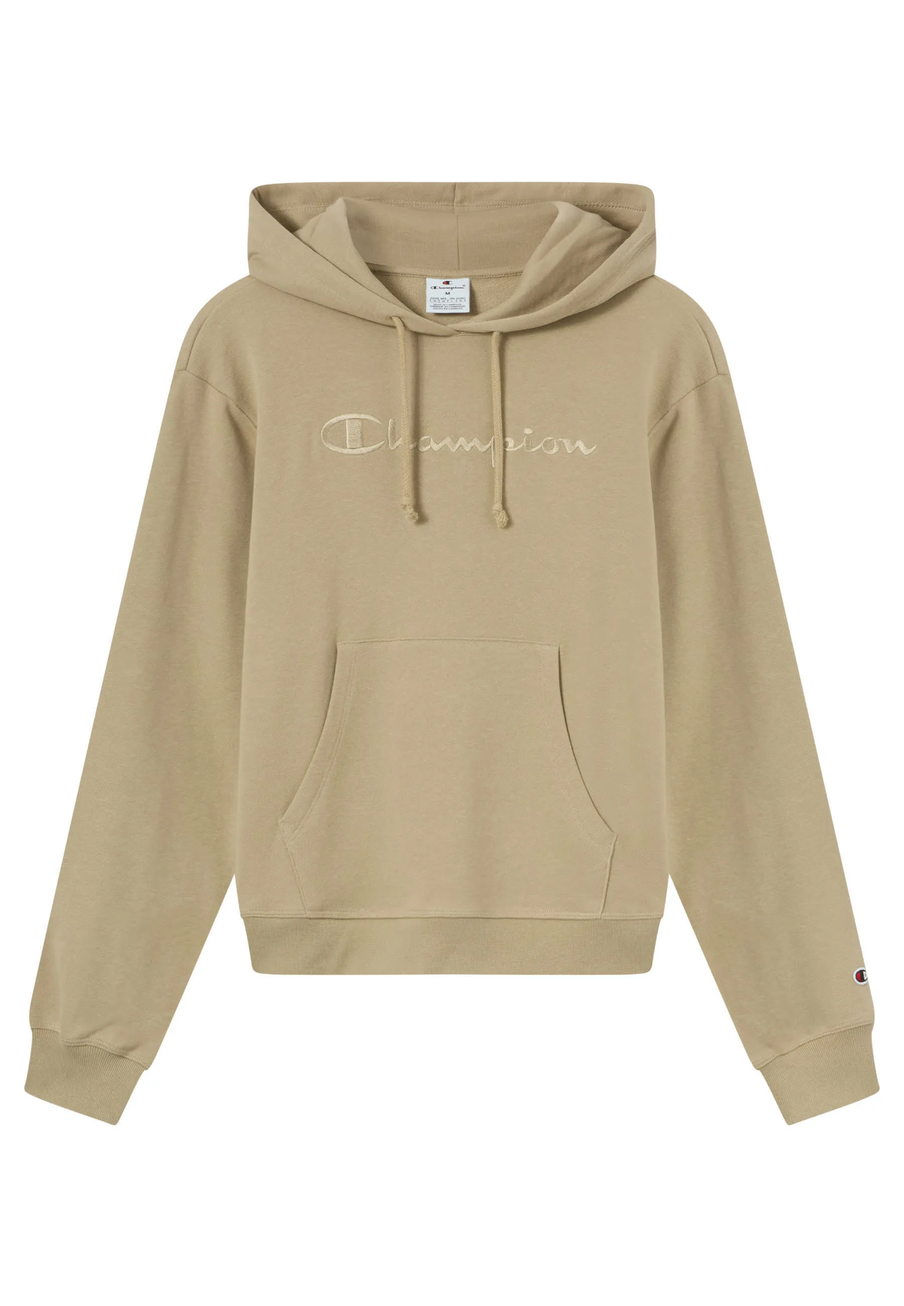 Champion HOODED SWEATSHIRT Damen Hoodie Kapuzenpullover beige