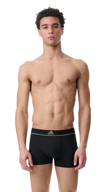 adidas Boxershorts Men Active Micro Flex Eco Trunk schwarz