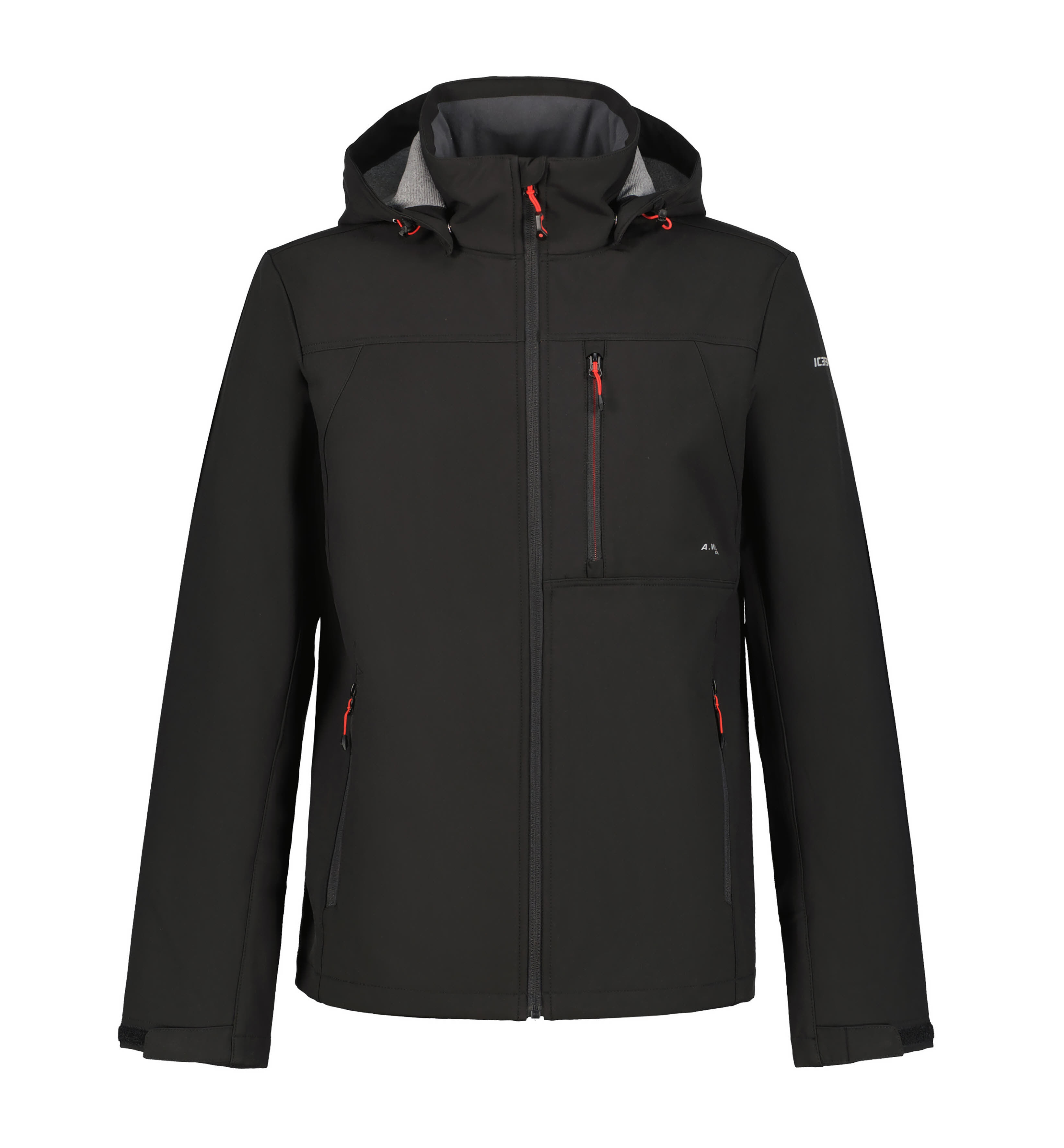Icepeak Herren Jacke Beedeville Softshelljacke schwarz