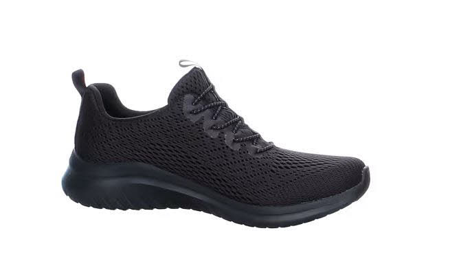 Skechers ULTRA FLEX 2.0 Damen Sneaker Sportschuh Schnürschuh schwarz