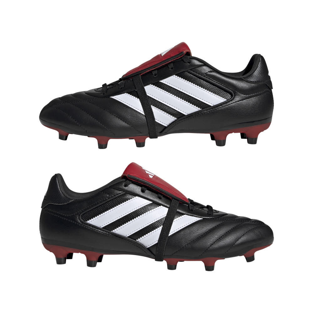 adidas COPA GLORO II FG Unisex Fußballschuhe Stollenschuhe core black/white/better scarlet