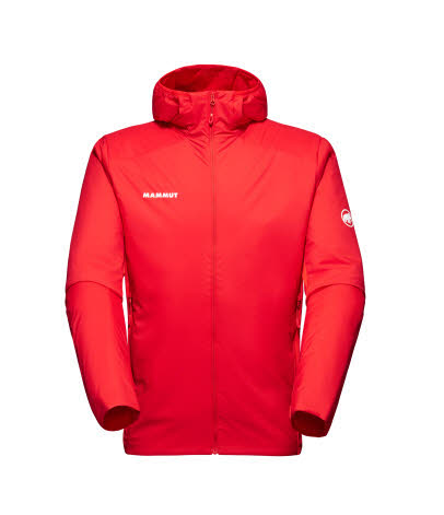 Mammut Rime Light IN Flex Hooded Hybridjacke Herren rot