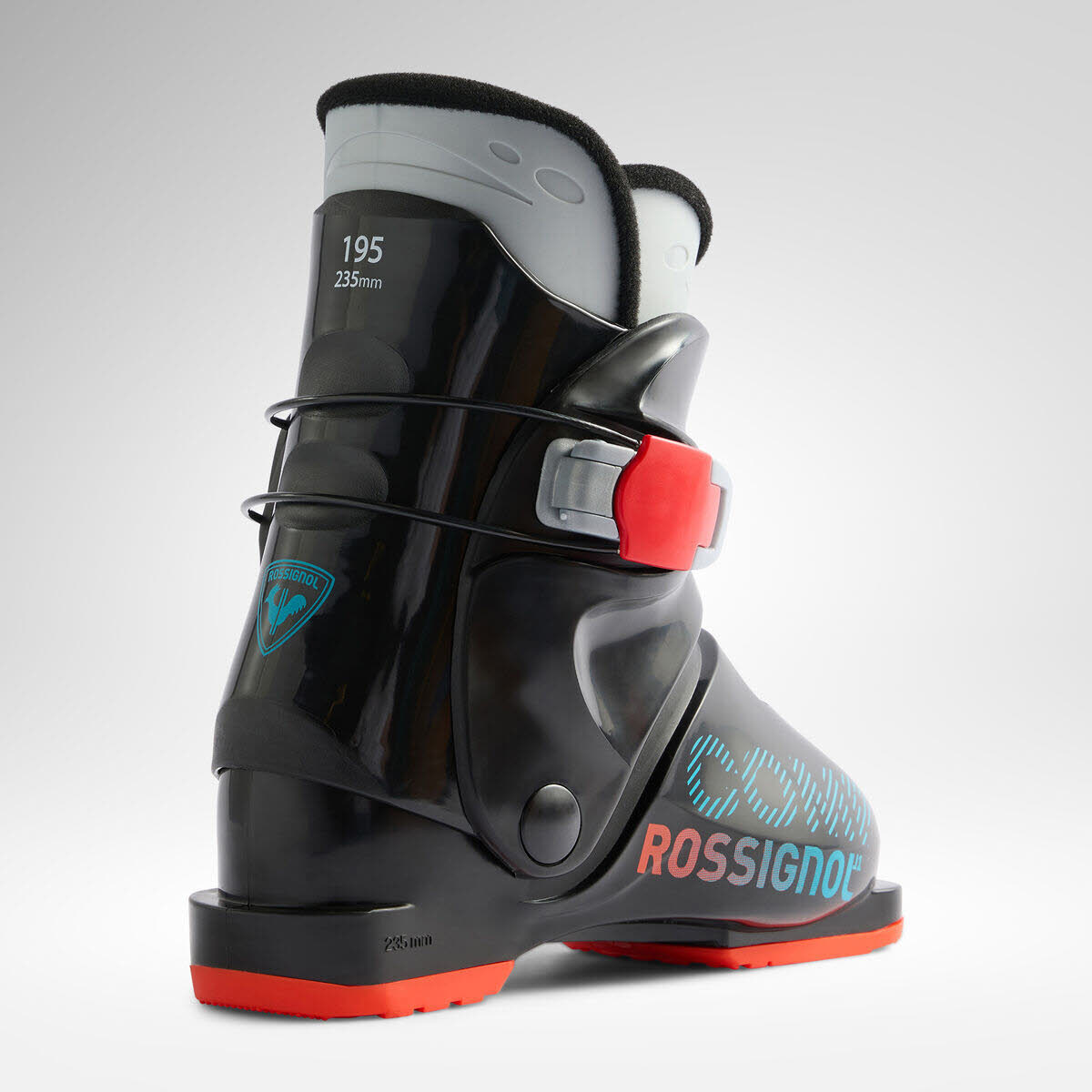 Rossignol COMP J1 Kinder Skischuh Skistiefel schwarz
