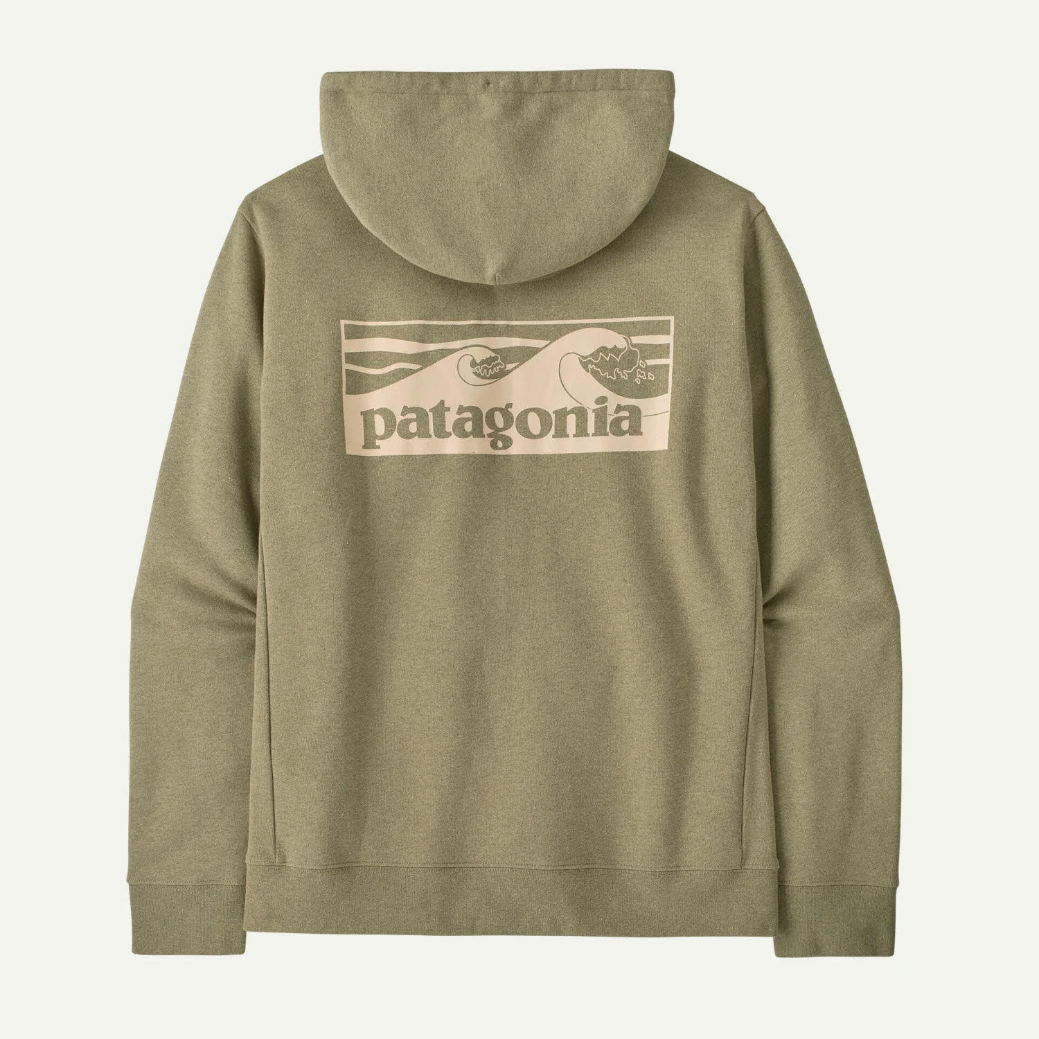 Patagonia Boardshort Logo Uprisal Herren Hoody Kapuzenpullover grün