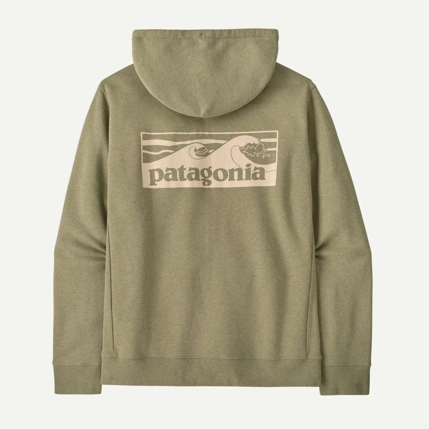 Patagonia Boardshort Logo Uprisal Herren Hoody Kapuzenpullover grün