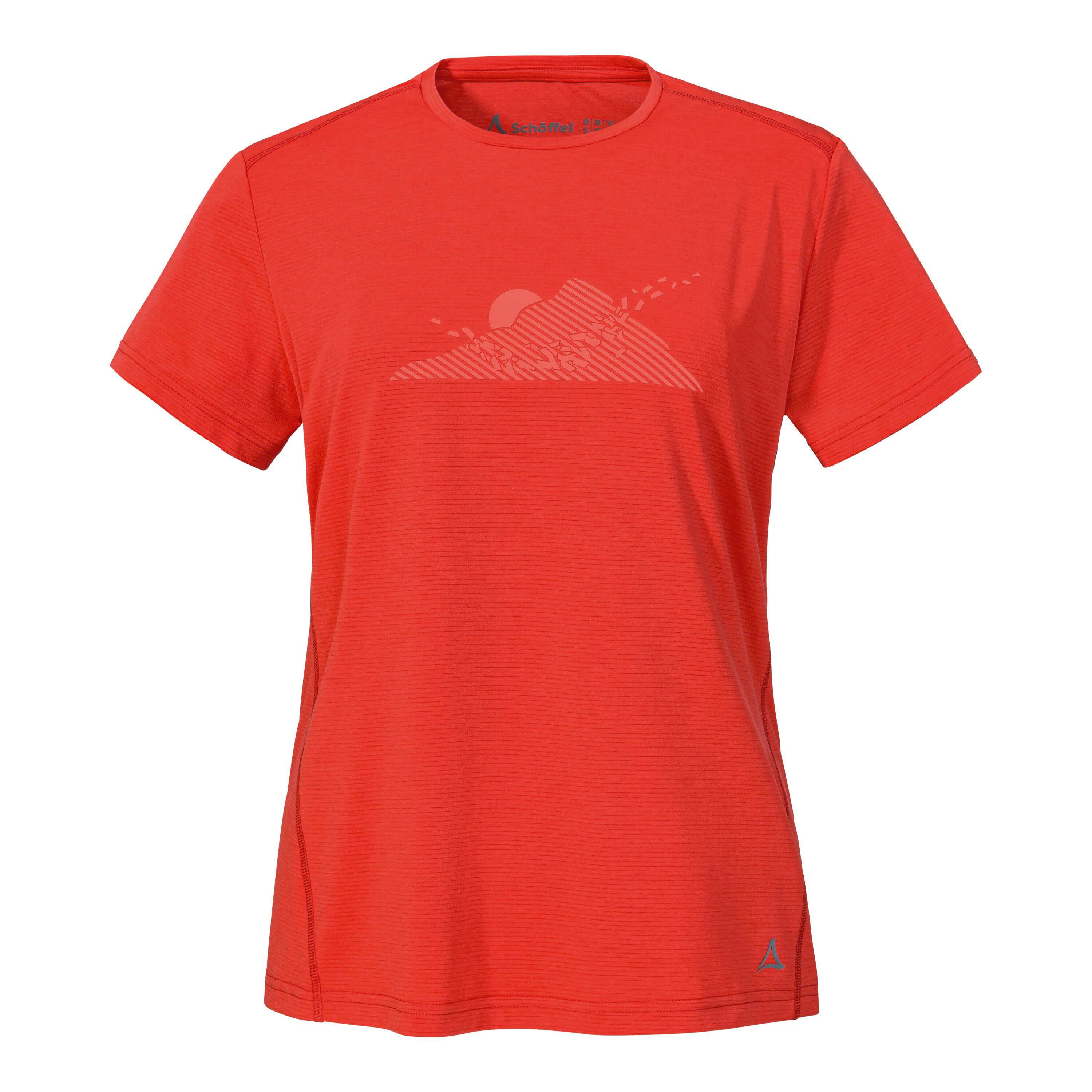 Schöffel CIRC T Shirt Sulten L Wandershirt Damen rotorange