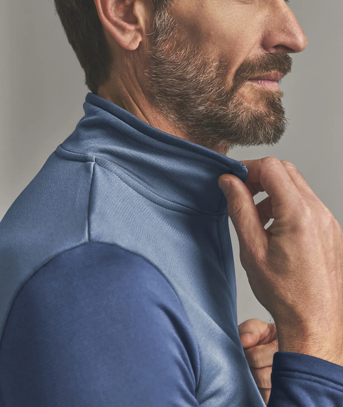 Ortovox Fleece Light Zip Skirolli Herren blau
