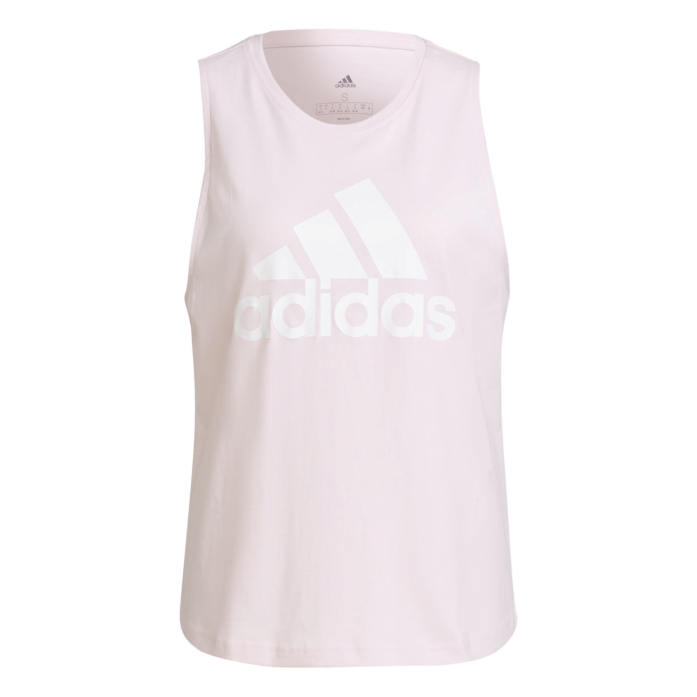 adidas W BL TK Sporttop Trainingstop Damen CLPINK/WHITE