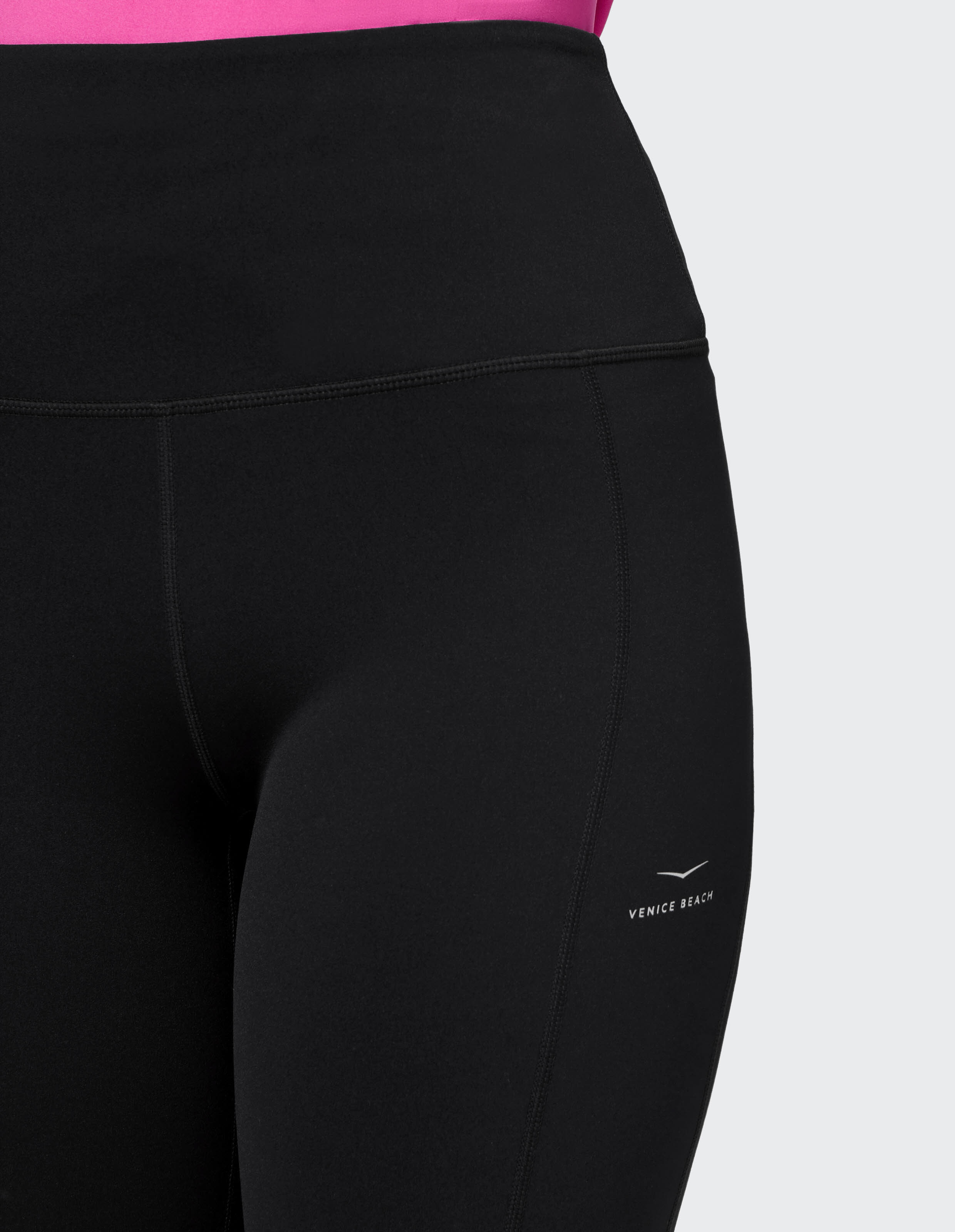 Venice Beach AMELIA 3/4-Tights Sportleggings Damen schwarz