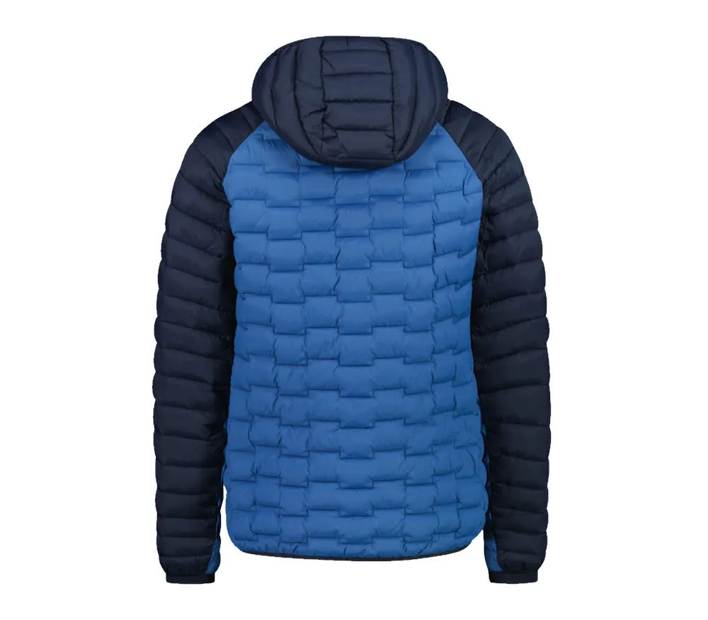 CMP MAN JACKET FIX HOOD Herren Daunenjacke blau