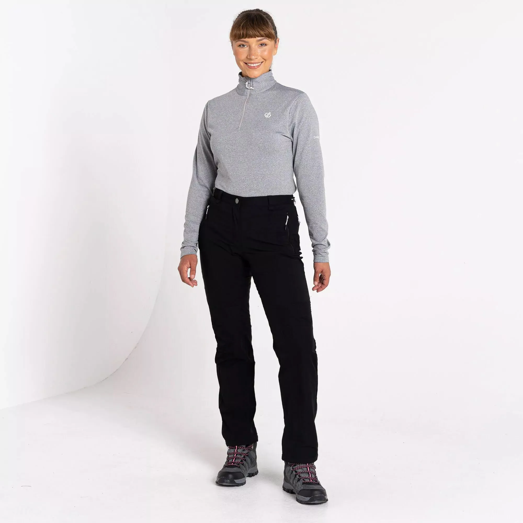 Dare2B Melodic II Stretch-Walkinghose Damen Wanderhose schwarz