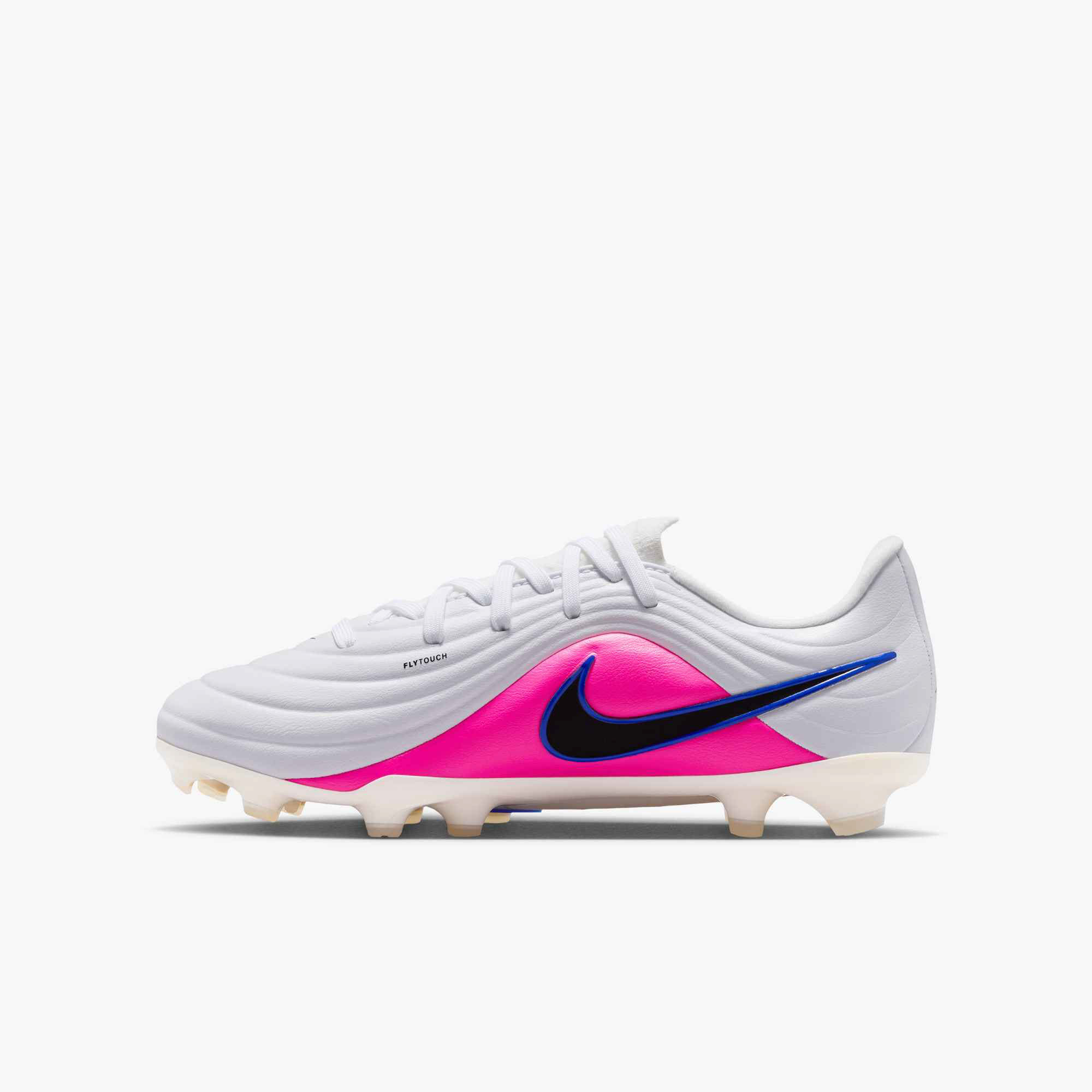 Nike JR TIEMPO MAESTRO ACADEMY Kinder Fußballschuhe weiß/blau/schwarz