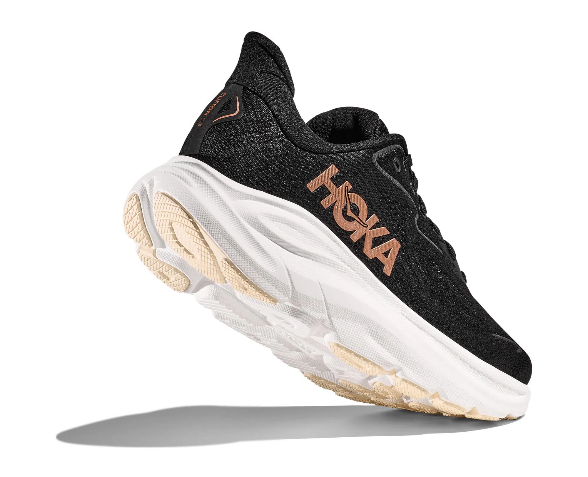 Hoka W CLIFTON 10 Damen Laufschuhe Joggingschuhe black/rose gold