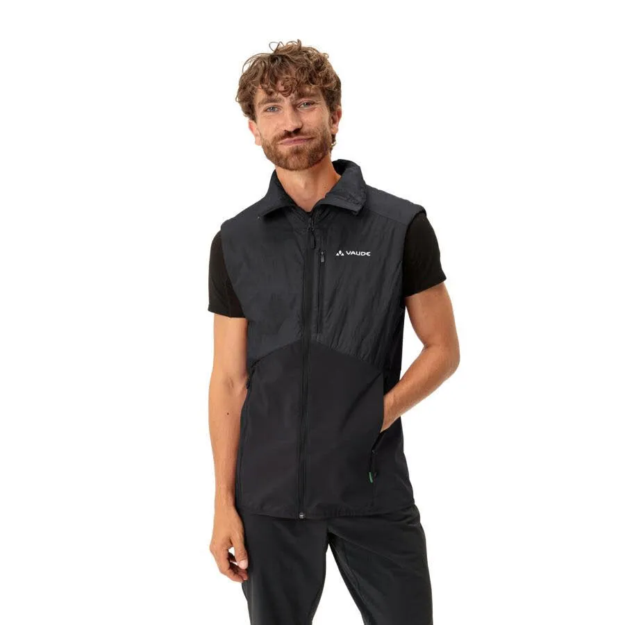 Vaude Brenva Weste II Herren Hybrid-Isolationsweste Wanderweste schwarz