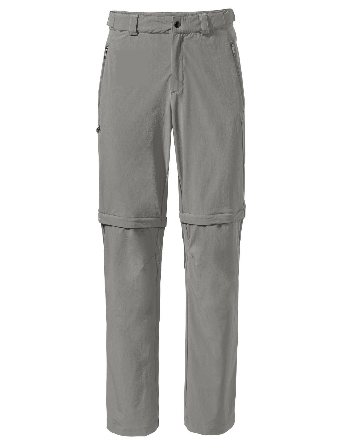 Vaude Men's Farley Stretch T-Zip Pants III Wanderhose Herren grau