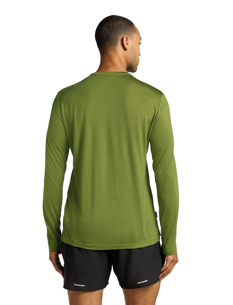 Icebreaker 125 Cool-Lite™ Merino Blend Sphere Langarmshirt Herren grün
