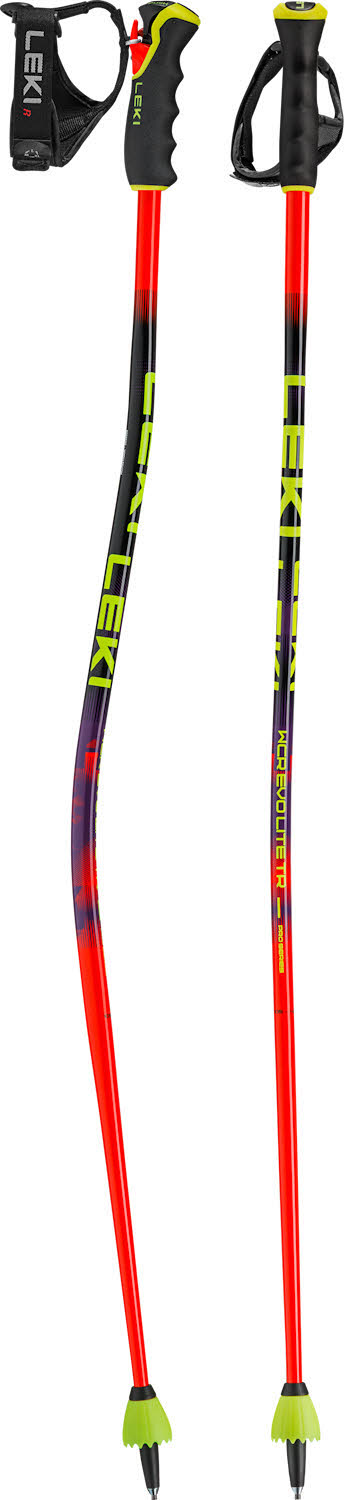 Leki WCR Evo Lite GS TR Kinder Skistöcke Ski Poles rot/violett