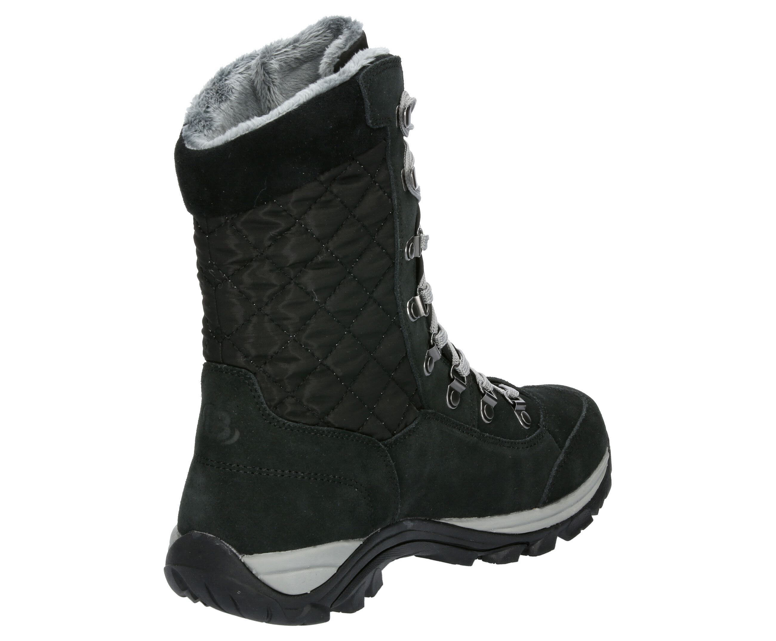 Brütting Fenella Winterboot Winterstiefel Stiefelette Gefüttert Damen schwarz