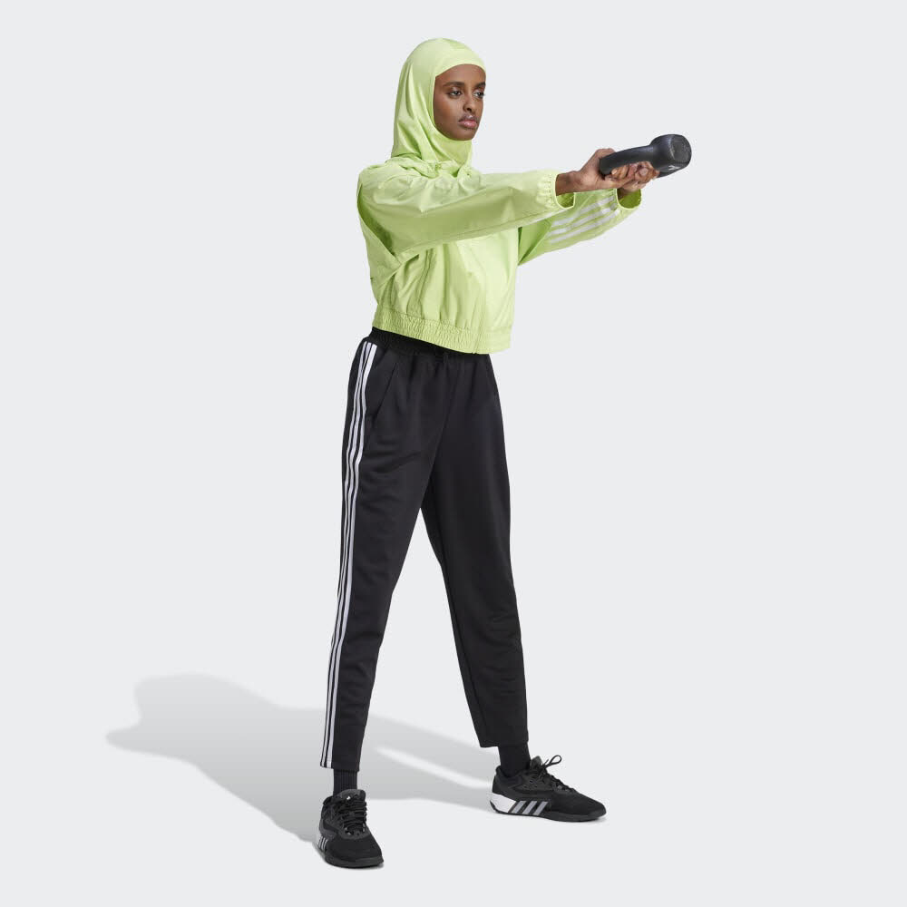 adidas AEROREADY TRAIN ESSENTIALS 3-STREIFEN Damen Jogginghose Trainingshose schwarz