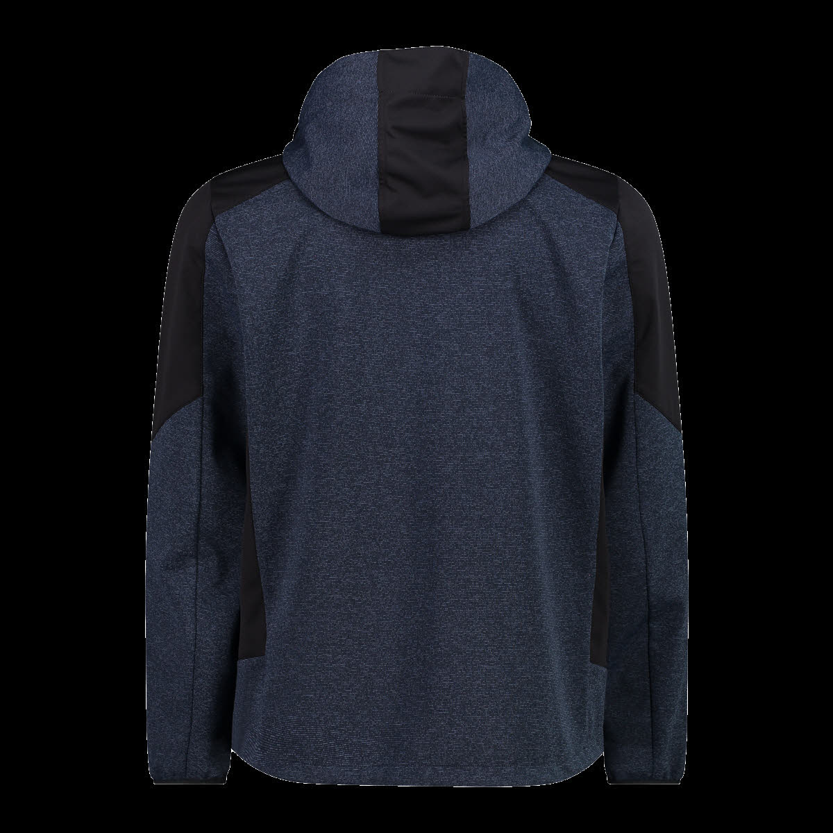 CMP Softshelljacke Kapuzenjacke Herren dunkelgrau dunkelblau