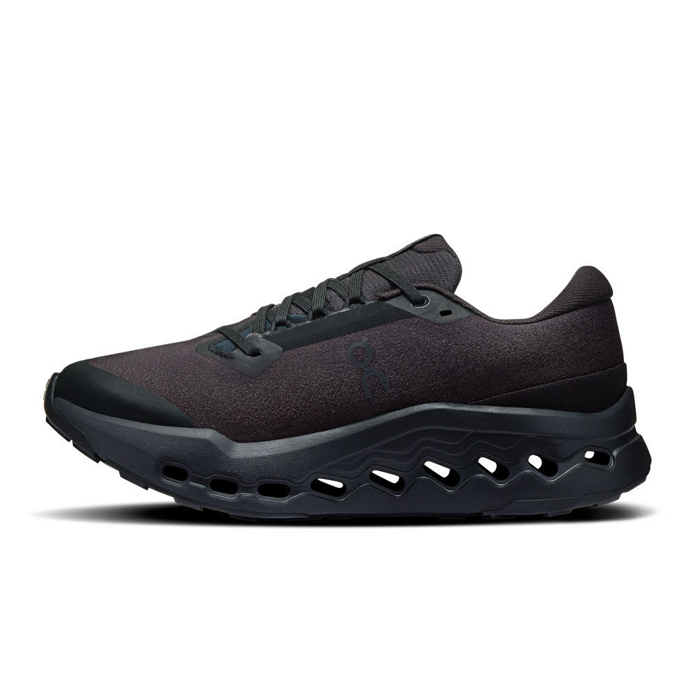 ON Cloudsurfer Trail 2 Waterproof Damen Sneaker Laufschuhe schwarz