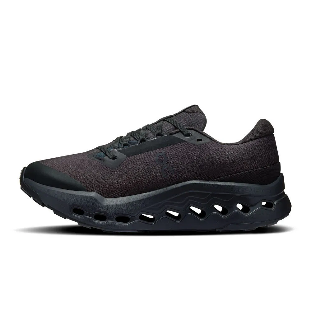 ON Cloudsurfer Trail 2 Waterproof Damen Sneaker Laufschuhe schwarz