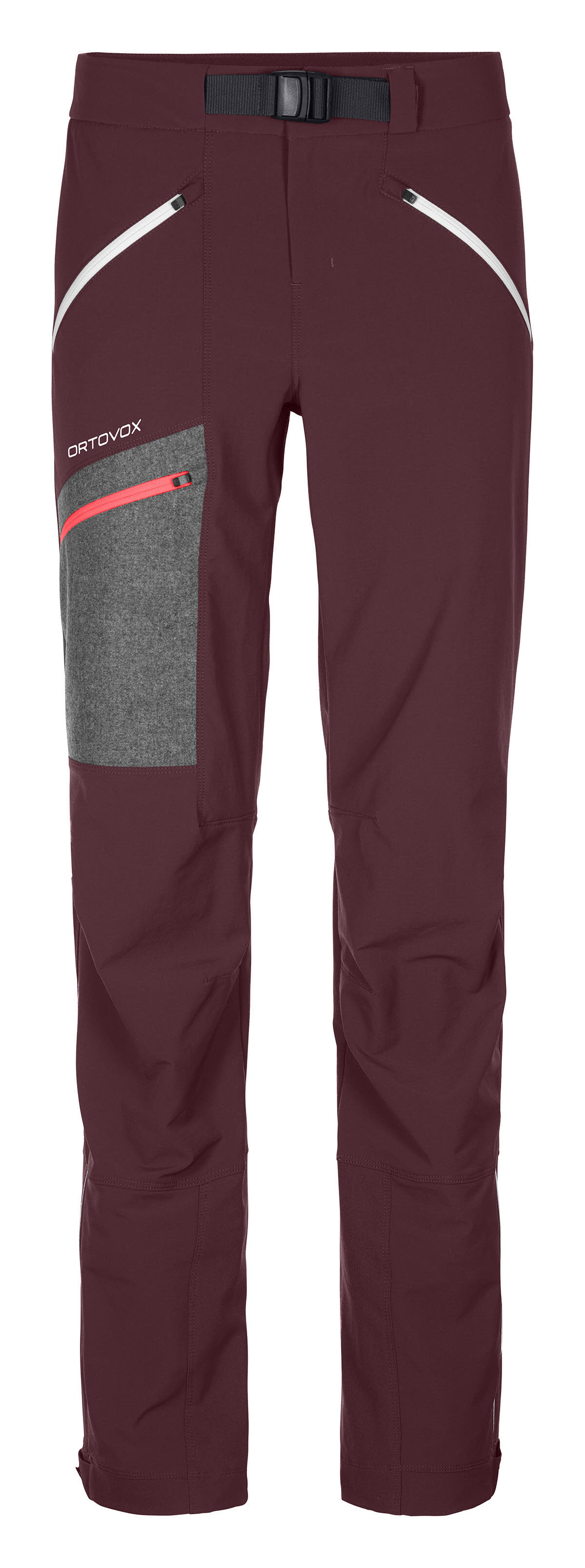 Ortovox Cevedale Pants Damen Softshell Hose Outdoor Hose rot