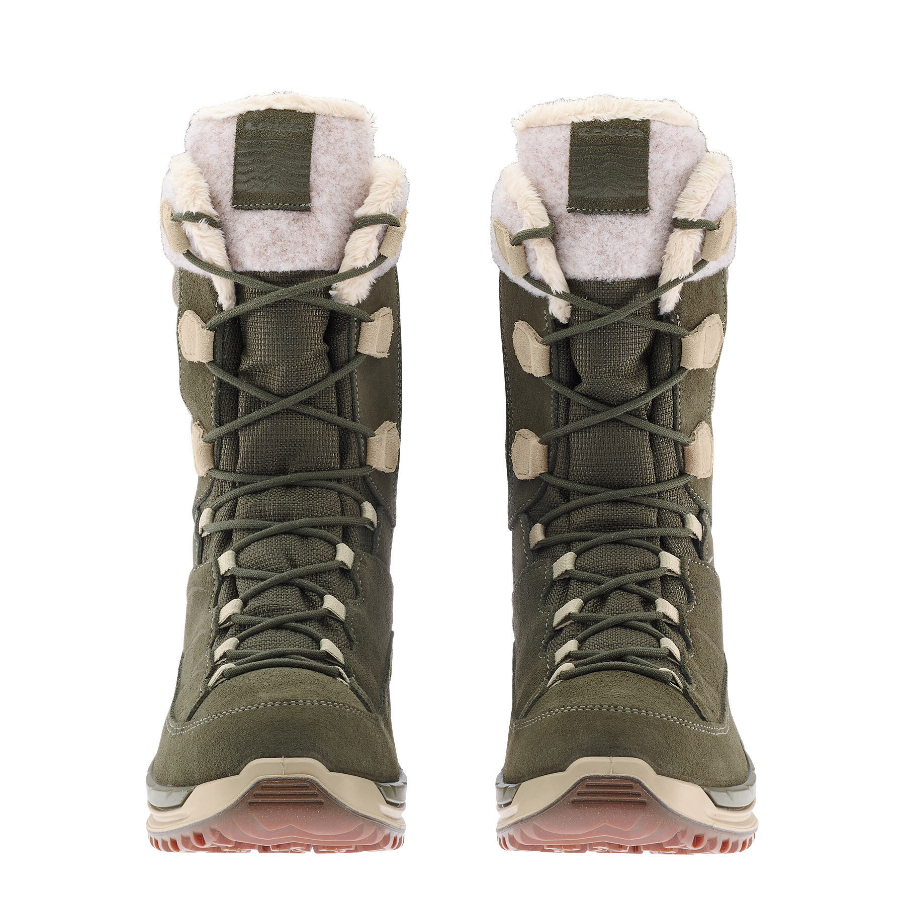 Lowa BARINA EVO GTX Damen Winterstiefel grün