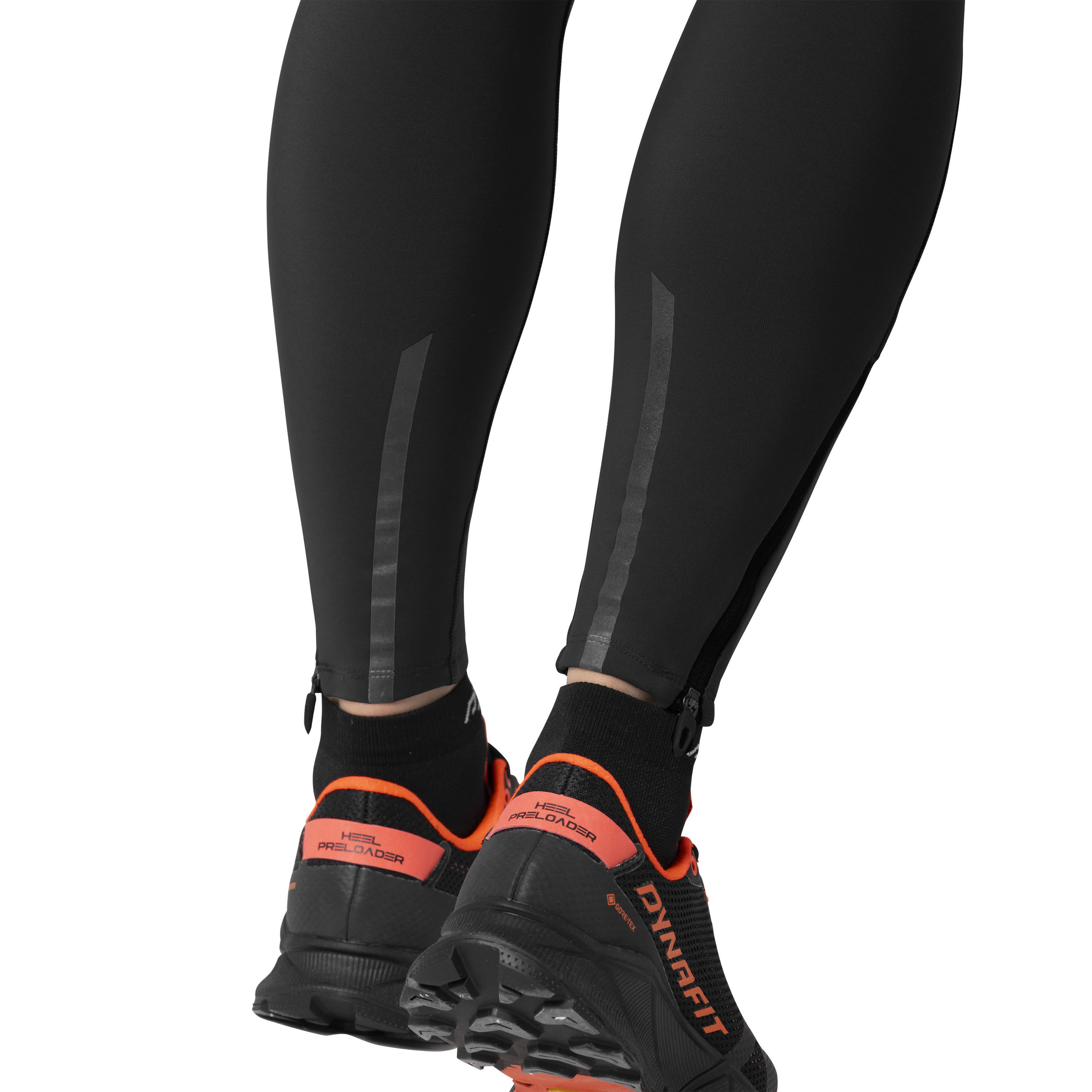 Dynafit Winter Running Tights Damen Laufhose Laufleggings schwarz