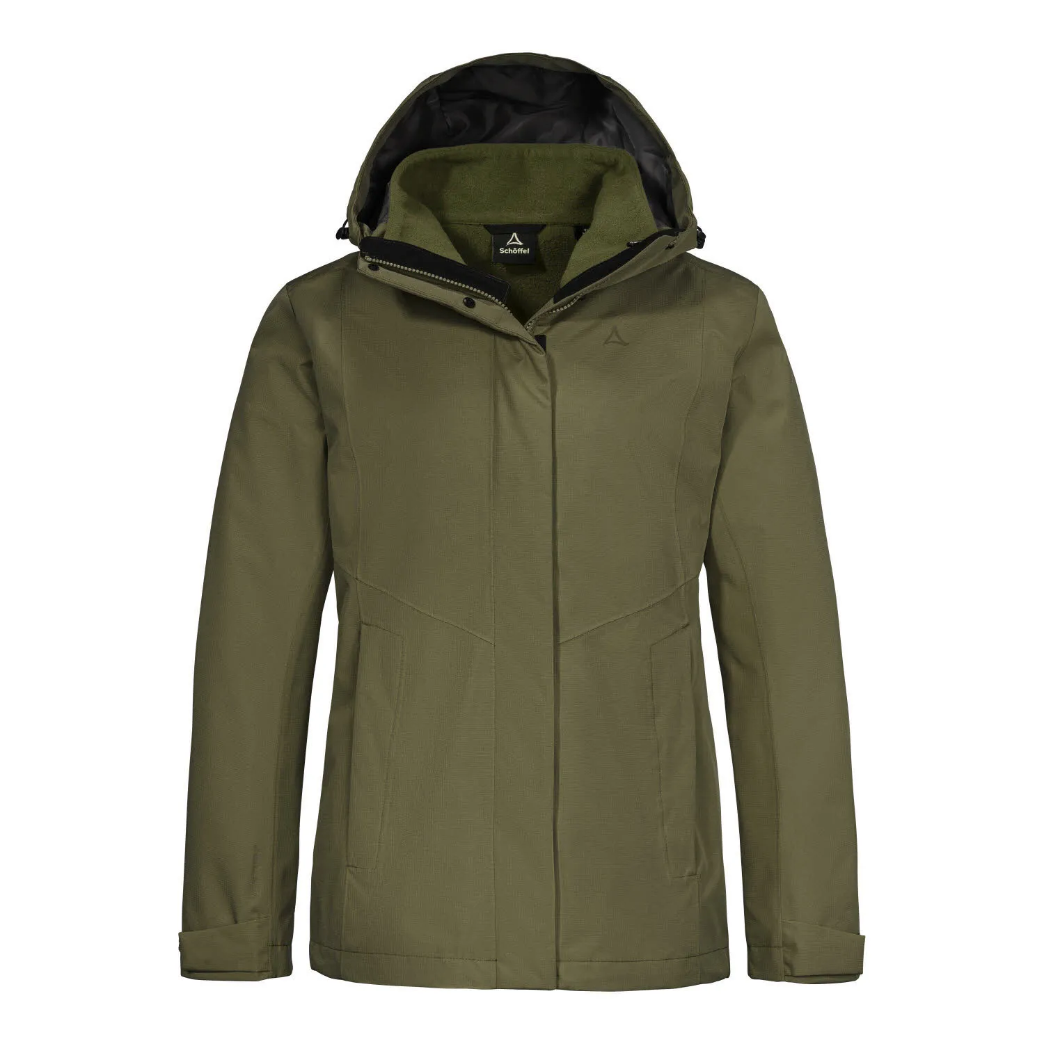 Schöffel 3in1 Jacket Style Okere WMS Damen Wanderjacke Outdoorjacke palo verde