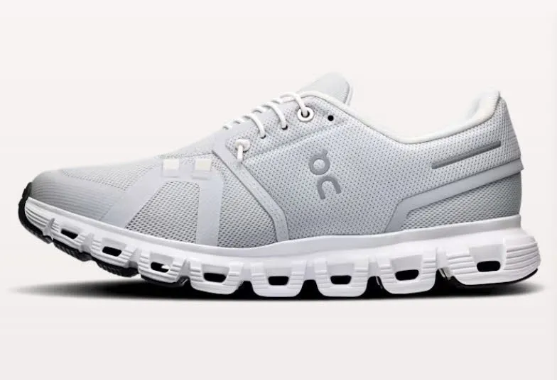 ON Cloud 6 Sneaker Freizeitschuh Damen hellgrau