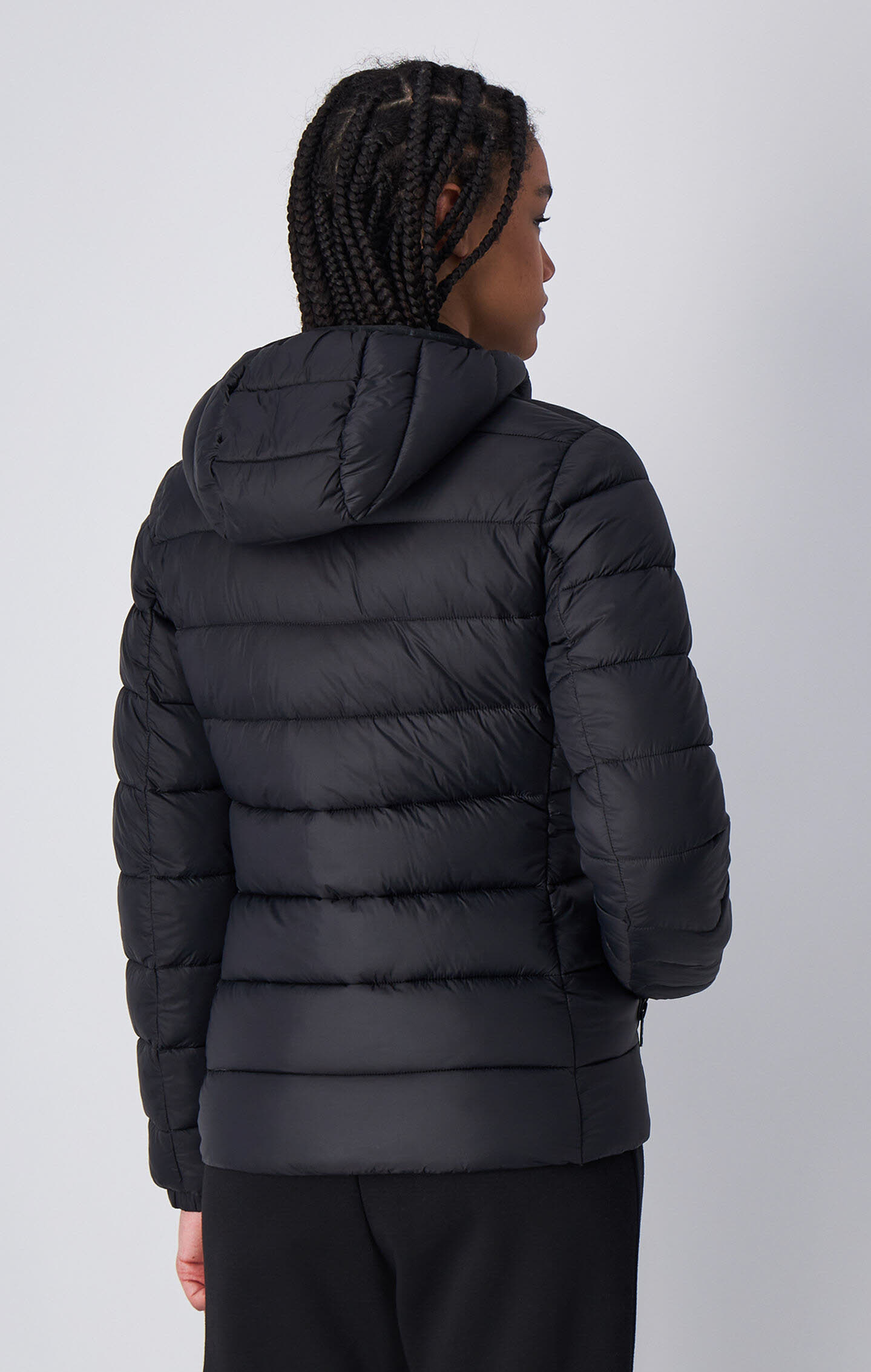 Champion Kapuzenjacke Daunenjacke Damen schwarz