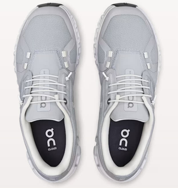 ON Cloud 6 Sneaker Freizeitschuh Damen hellgrau