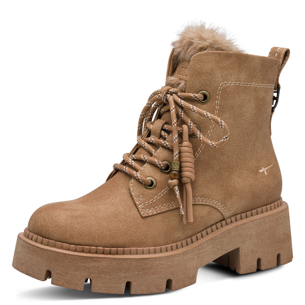 Tamaris Damen Stiefel Stiefelette braun
