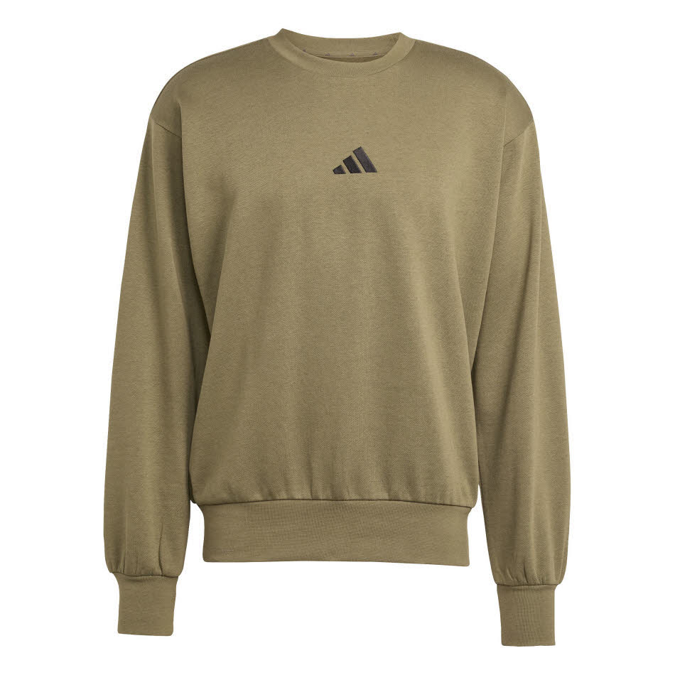 adidas Essentials Feelcozy Herren Sweatshirt grün