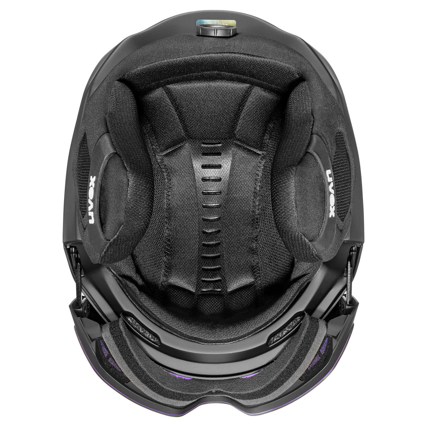 Uvex horizon CV MAG Unisex Skihelm Snowboardhelm Visierhelm black matt