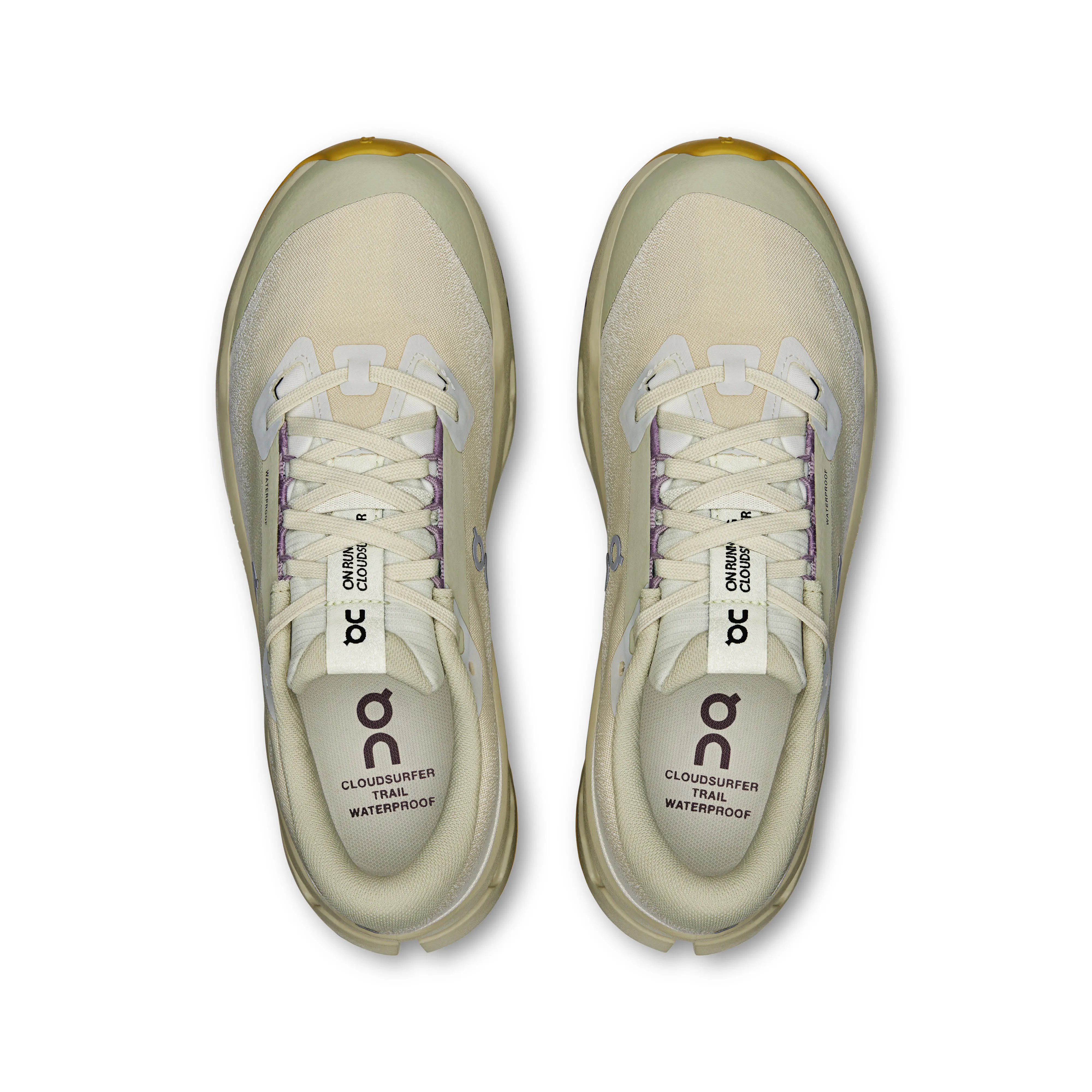 ON CLOUDSURFER TRAIL 2 WP Damen Laufschuhe Trailrunning ghost/chalk
