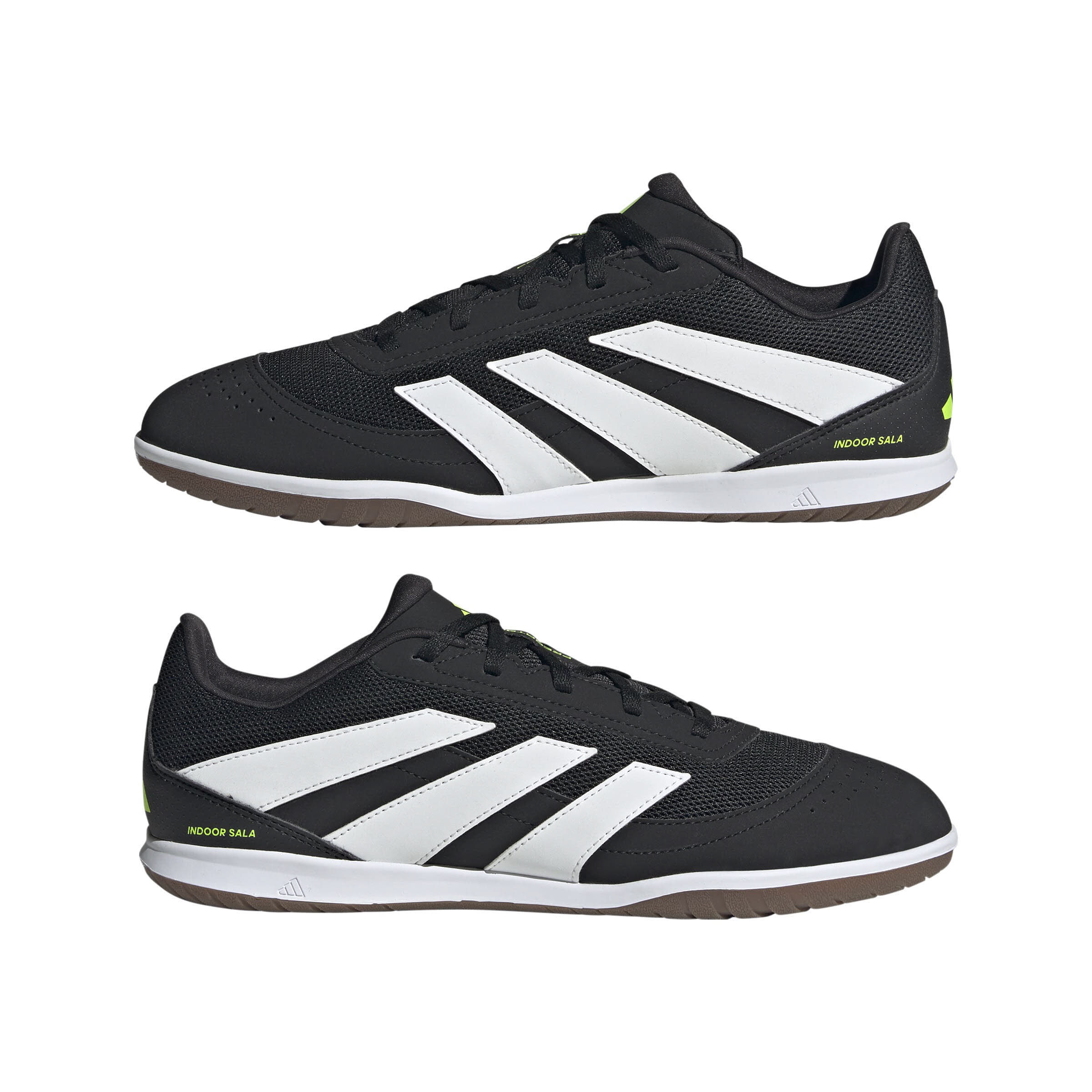 adidas PREDATOR CLUB IN SALA Unisex Fußballschuhe Hallenschuhe cblack/ftwwht/luclem
