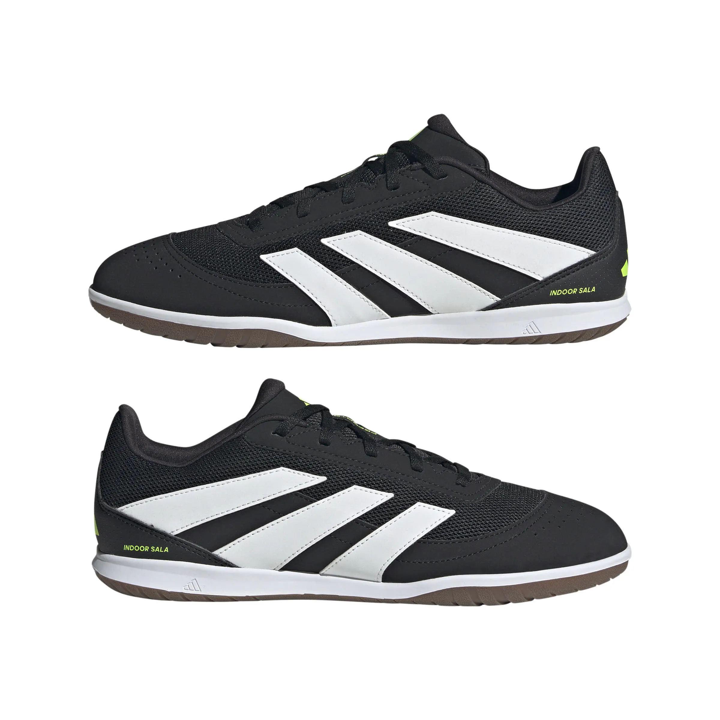 adidas PREDATOR CLUB IN SALA Unisex Fußballschuhe Hallenschuhe cblack/ftwwht/luclem