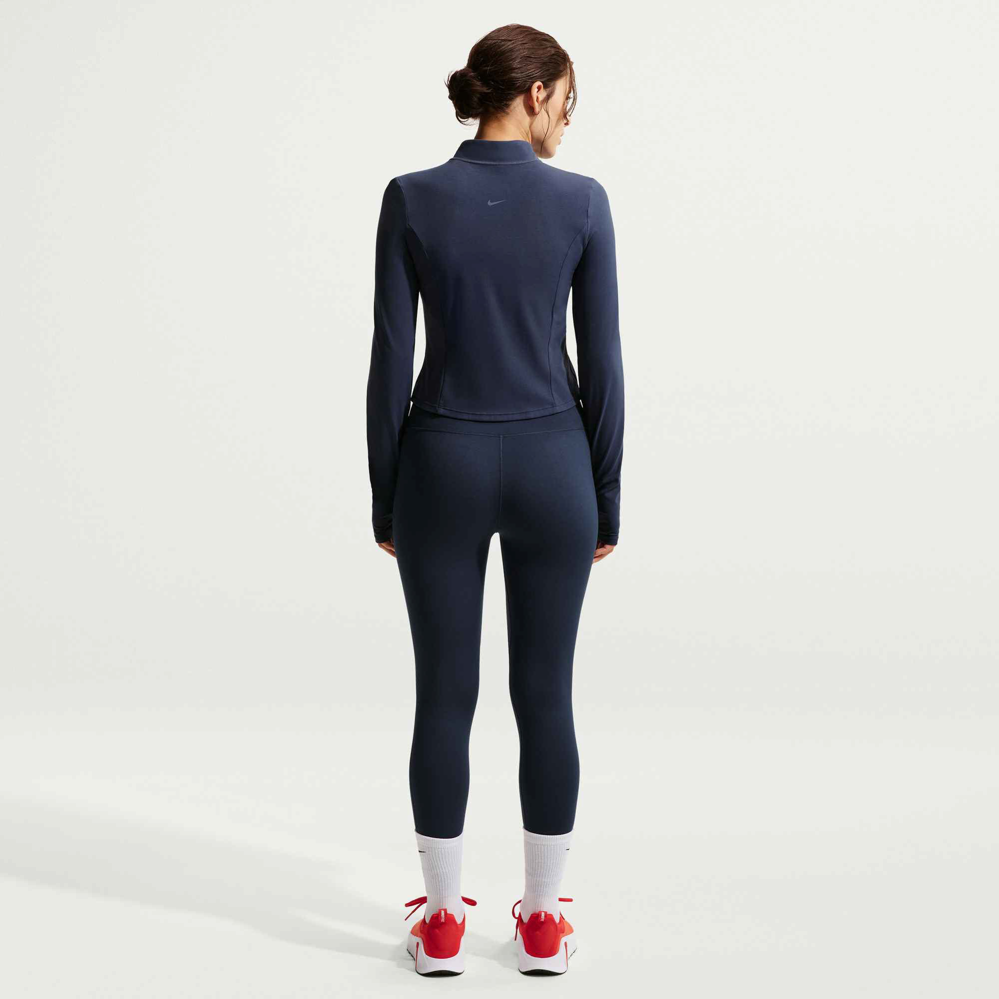 Nike W NK DF ONE HR 7/8 TIGHT USEAM Damen Leggins blau