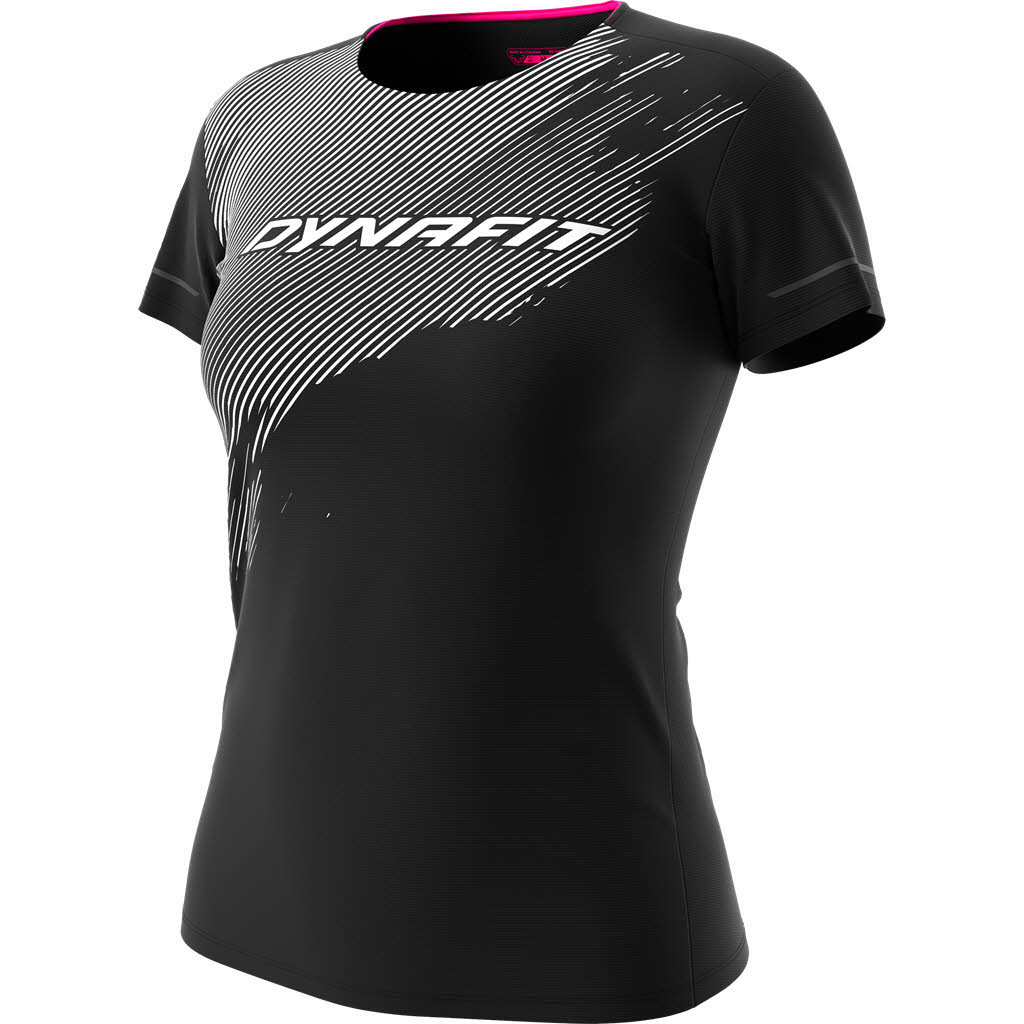 Dynafit Alpine Shirt Funktionsshirt Sportshirt Damen schwarz
