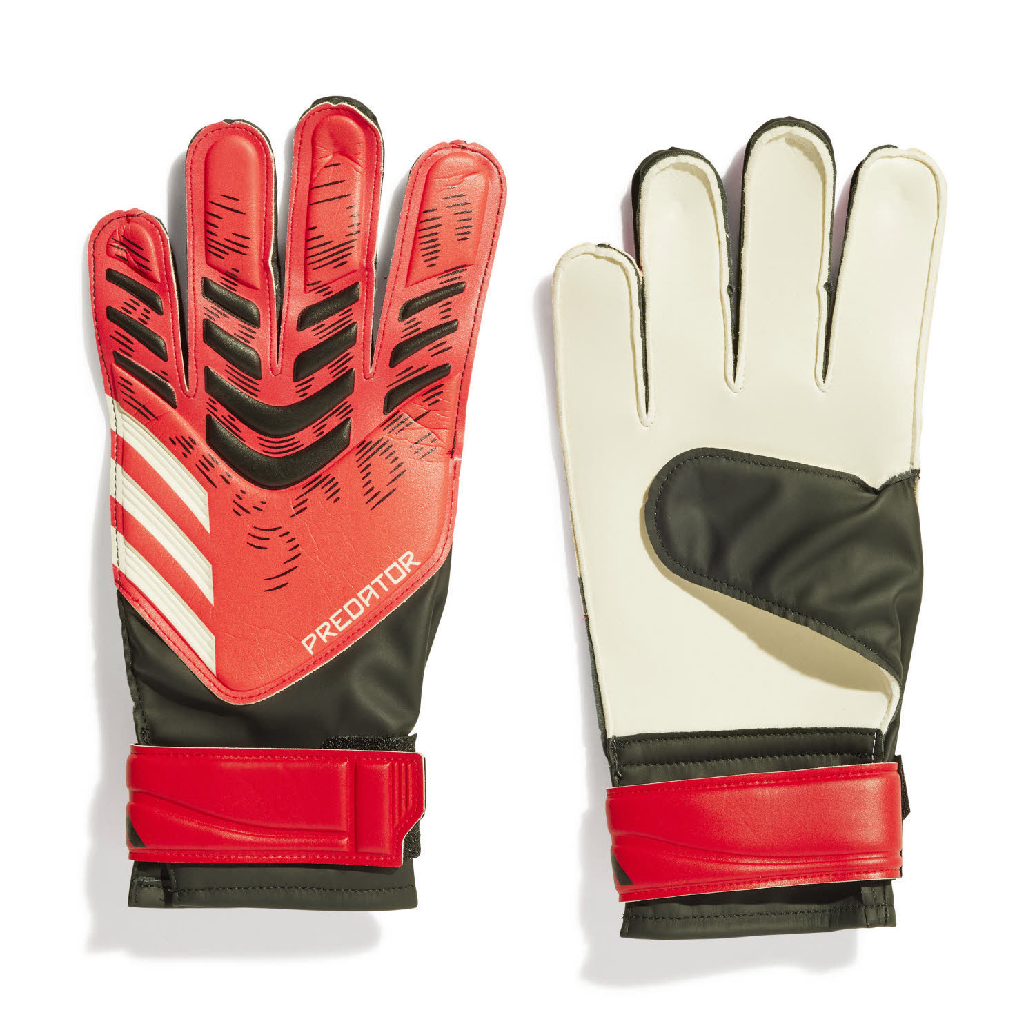 adidas PREDATOR PRO GLOVES Unisex Torwarthandschuhe rot/schwarz/weiß