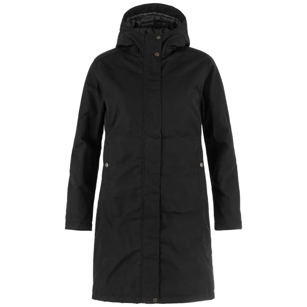 Fjällräven Kiruna Hydratic Padded Parka Damen Winterjacke Freizeitjacke schwarz