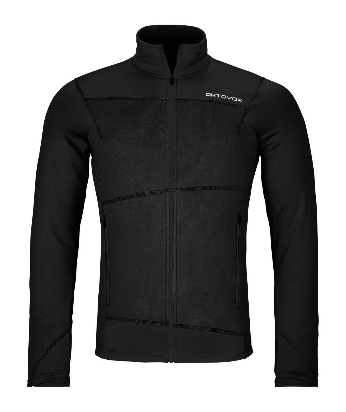 Ortovox Fleece Light Herren Fleecejacke schwarz