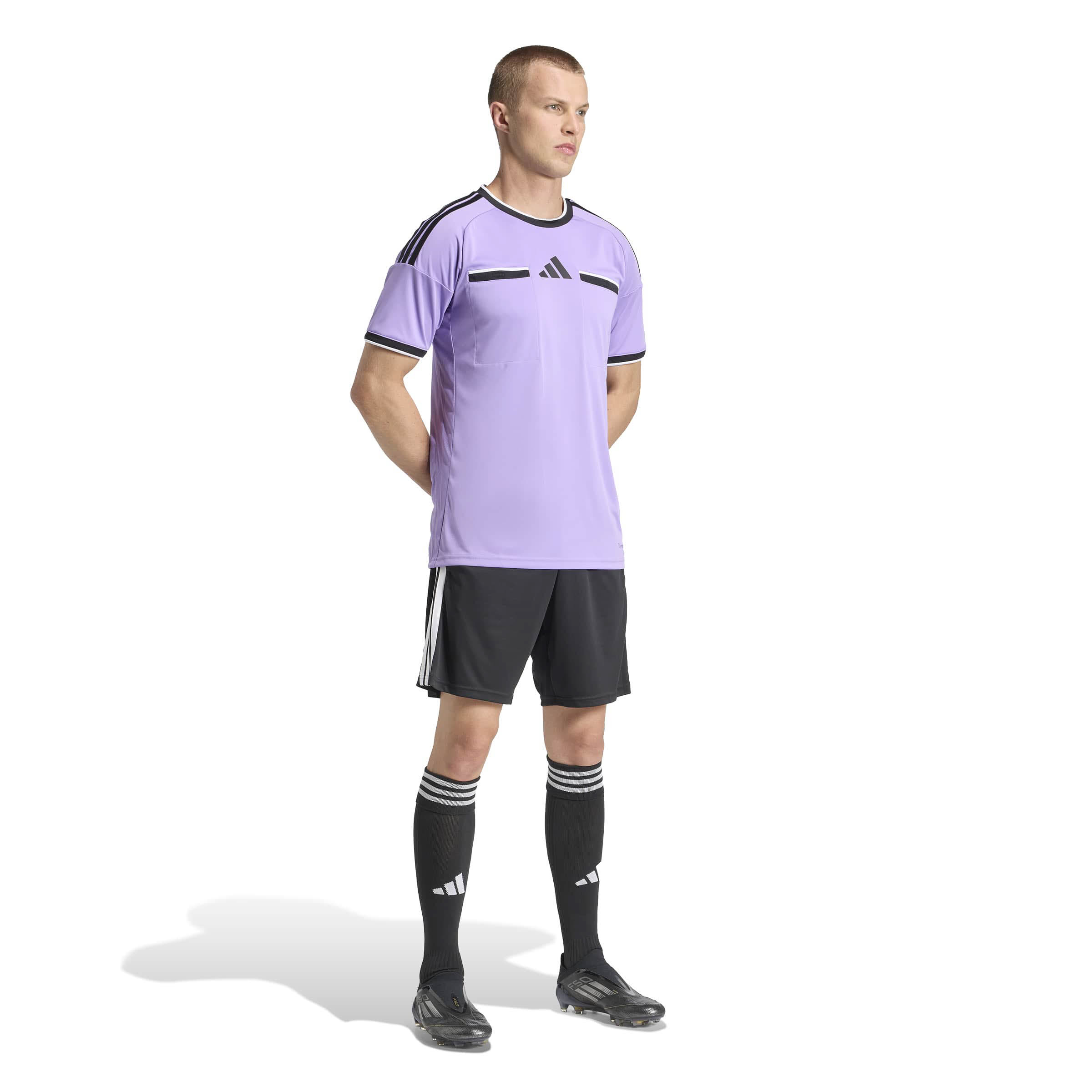 adidas REF 26 JSY Herren Schiedsrichtertrikot lila