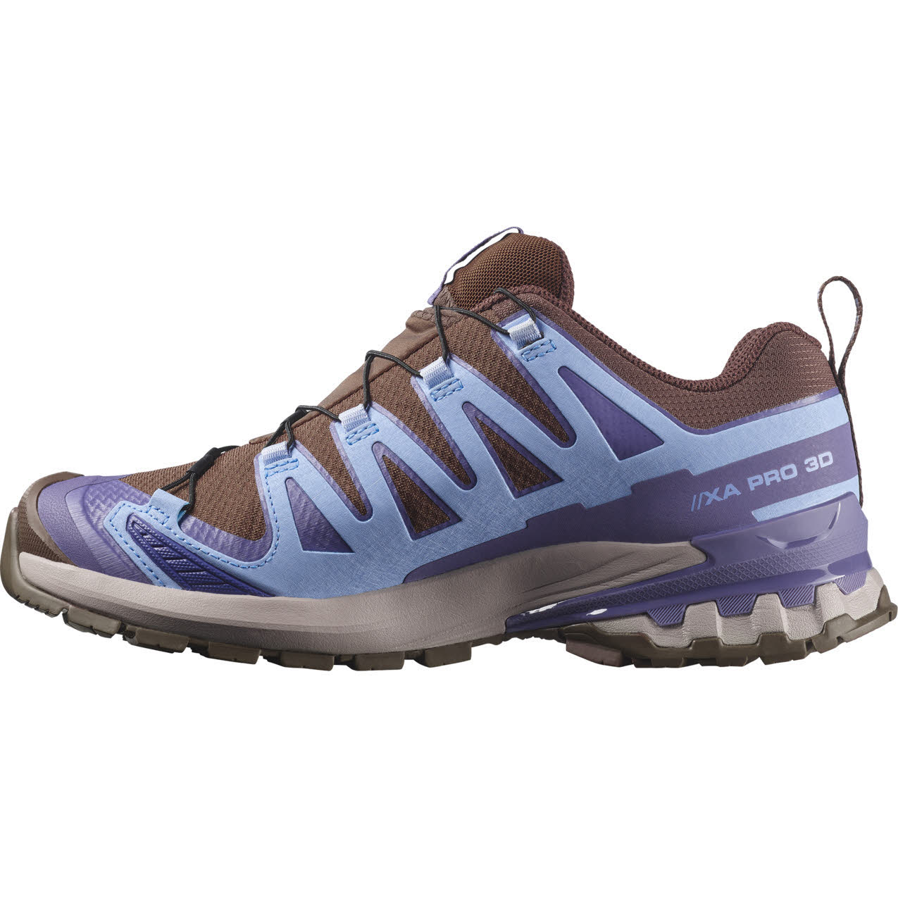 Salomon XA PRO 3D V9 GTX W Damen Trailrunningschuhe Laufschuhe braun/blau