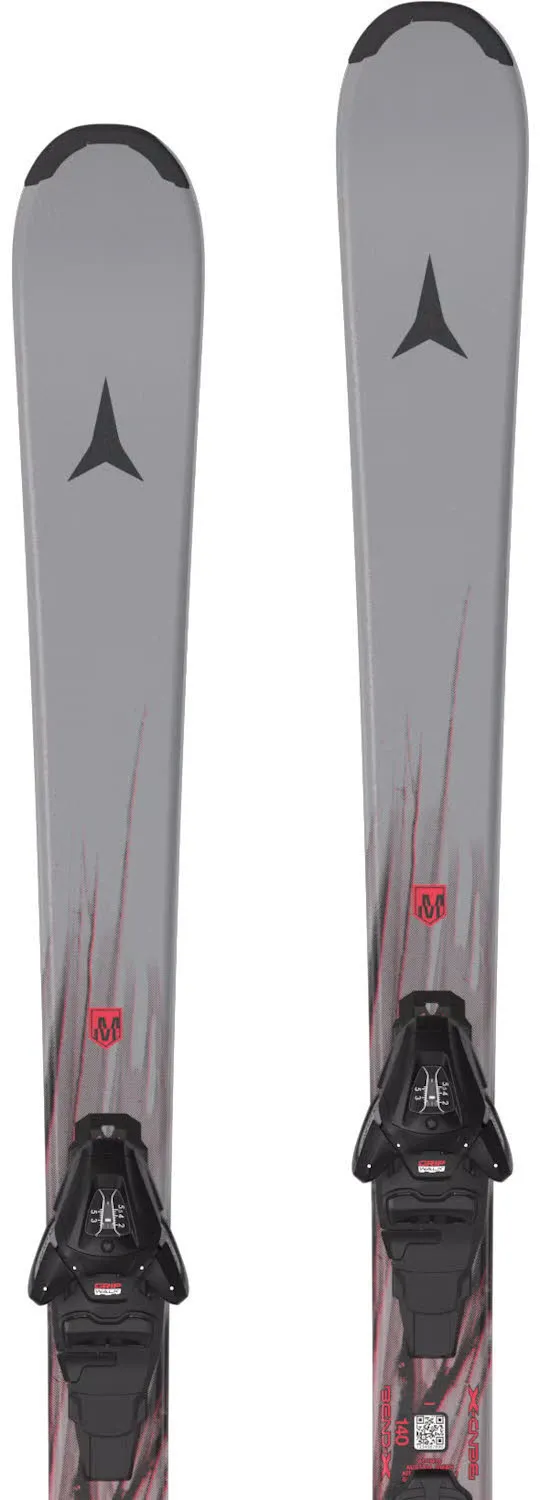 Atomic MAVERICK J 130-150 + L 6 GW Kinder Ski Einsteiger 26/27 grey/red