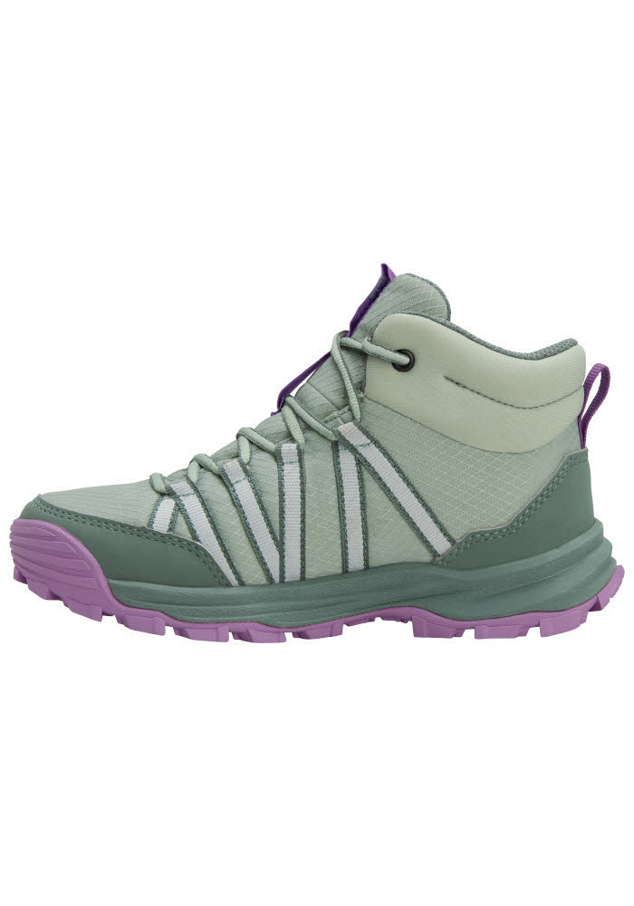 Jack Wolfskin WILD HIKE TEXAPORE MID Kinder Wanderschuhe Trekkingschuhe grün